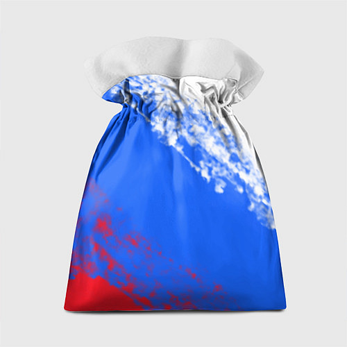 Подарочный мешок Флаг РФ триколор / 3D-принт – фото 2
