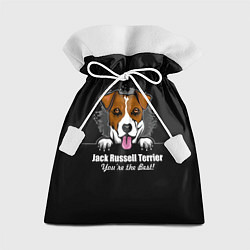 Мешок для подарков Джек-Рассел-Терьер Jack Russell Terrier, цвет: 3D-принт