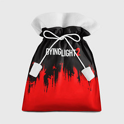 Мешок для подарков DYING LIGHT RED ALERT ZOMBIE, цвет: 3D-принт