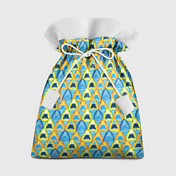 Мешок для подарков Зубастые Акулы, цвет: 3D-принт