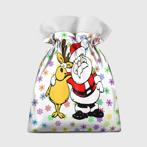 Подарочный мешок Счастливого всем Рождества / 3D-принт – фото 2