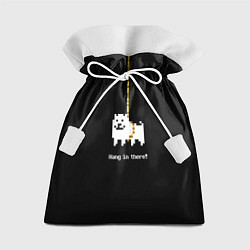Мешок для подарков UNDERTALE DOG НА КАНАТЕ, цвет: 3D-принт