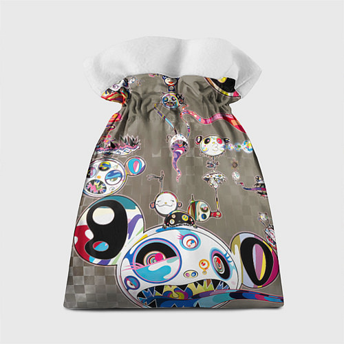 Подарочный мешок Takashi Murakami арт с языками / 3D-принт – фото 2