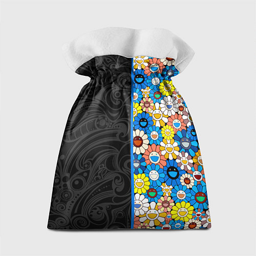 Подарочный мешок Такаси Мураками Иероглифами / 3D-принт – фото 2