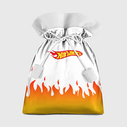 Мешок для подарков Hot Wheels Logo Fire, цвет: 3D-принт