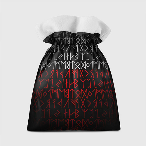 Подарочный мешок Славянская символика Руны / 3D-принт – фото 2