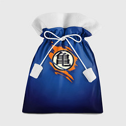 Мешок для подарков Рваный логотип Гоку Dragon Ball, цвет: 3D-принт