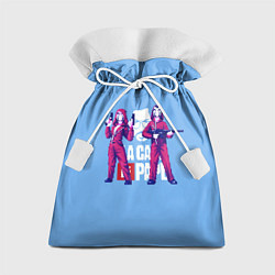 Мешок для подарков БУМАЖНЫЙ ДОМ LA CASA DE PAPEL PIXEL, цвет: 3D-принт