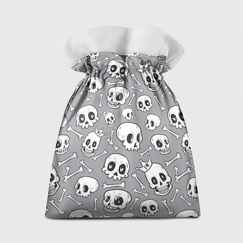 Подарочный мешок Skulls & bones / 3D-принт – фото 2