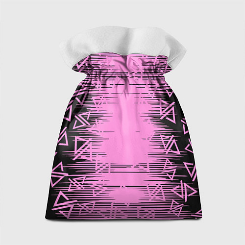 Подарочный мешок Adele - Паттерн логотипов / 3D-принт – фото 2