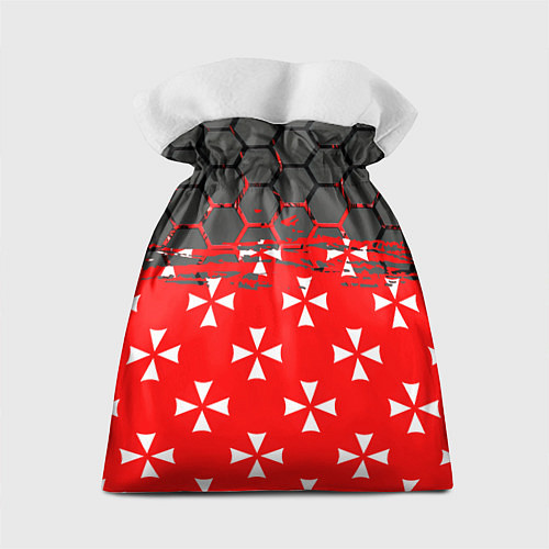 Подарочный мешок Umbrella Corporation - Соты / 3D-принт – фото 2