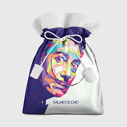 Мешок для подарков Salvador Dali - pop art, цвет: 3D-принт
