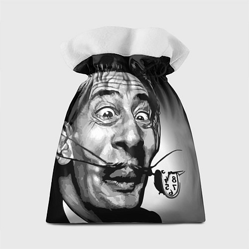 Подарочный мешок Salvador Dali - grimace / 3D-принт – фото 2