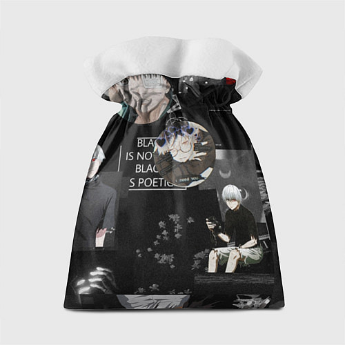 Подарочный мешок Грустный Канеки Токийский Гуль Tokyo Ghoul / 3D-принт – фото 2