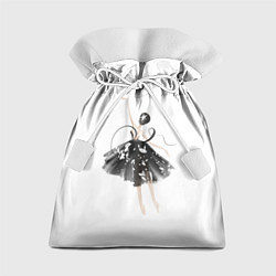 Мешок для подарков Девушка балерина, цвет: 3D-принт