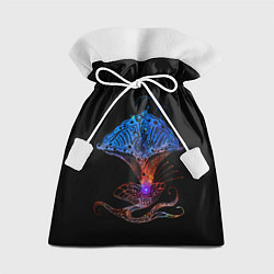 Мешок для подарков Space Flower B-01, цвет: 3D-принт