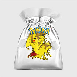 Мешок для подарков Пикачу злой Pokemon, цвет: 3D-принт