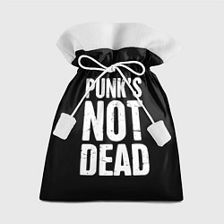 Мешок для подарков PUNKS NOT DEAD Панки Живы, цвет: 3D-принт