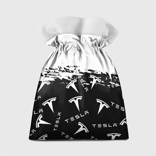 Подарочный мешок Tesla - Black & White / 3D-принт – фото 2