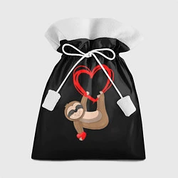 Мешок для подарков Ленивая любовь, цвет: 3D-принт