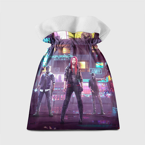 Подарочный мешок Cyberpunk 2077 Vi Ви / 3D-принт – фото 2