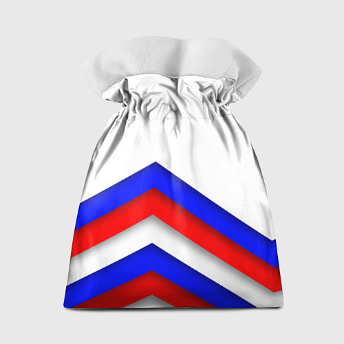 Подарочный мешок ГЕРБ РОССИИ КАМЕНЬ БЕЛЫЙ / 3D-принт – фото 2