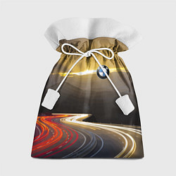 Мешок для подарков BMW Night route, цвет: 3D-принт