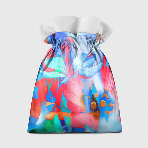 Подарочный мешок Fashion floral pattern / 3D-принт – фото 2