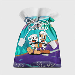 Мешок для подарков Cuphead чашечка кофе, цвет: 3D-принт
