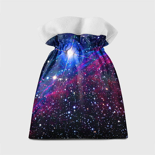 Подарочный мешок Открытый космос Star Neon / 3D-принт – фото 2