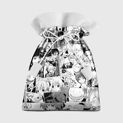Мешок для подарков Ansatsu kyoshitsu pattern, цвет: 3D-принт