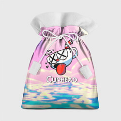 Мешок для подарков Cuphead Разбитая чашечка, цвет: 3D-принт