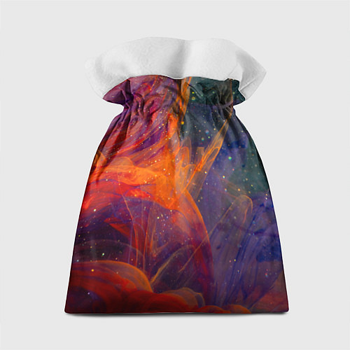 Подарочный мешок Разноцветный абстрактный дым / 3D-принт – фото 2
