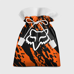 Мешок для подарков FOX MOTOCROSS ORANGE, цвет: 3D-принт