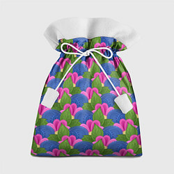 Мешок для подарков Абстрактные цветы паттерн, цвет: 3D-принт