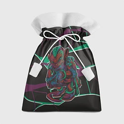 Мешок для подарков Страшная обезьяна, цвет: 3D-принт