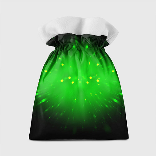 Подарочный мешок Зеленый дракон DRAGON / 3D-принт – фото 2