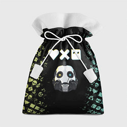 Мешок для подарков Love, Death and Robots Pattern, цвет: 3D-принт