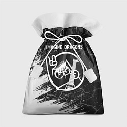 Мешок для подарков Imagine Dragons - КОТ - Краски, цвет: 3D-принт