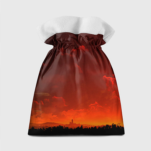 Подарочный мешок Облака перед восходом солнца / 3D-принт – фото 2