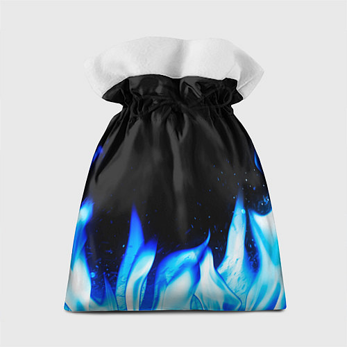 Подарочный мешок Queen Blue Fire / 3D-принт – фото 2