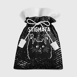 Мешок для подарков Группа Stigmata и Рок Кот, цвет: 3D-принт