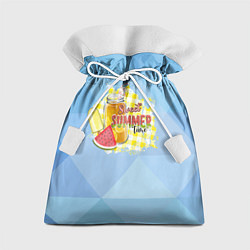 Мешок для подарков Лимонад и мороженое, цвет: 3D-принт