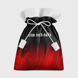 Мешок для подарков Nine Inch Nails Red Plasma, цвет: 3D-принт