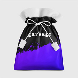 Мешок для подарков Garbage purple grunge, цвет: 3D-принт