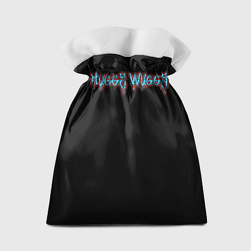 Подарочный мешок Хаги Ваги на чёрном фоне / 3D-принт – фото 2