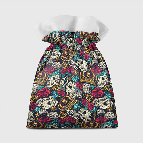 Подарочный мешок Тату короны и бриллианта / 3D-принт – фото 2