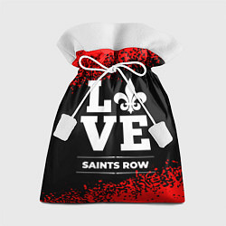 Мешок для подарков Saints Row love классика, цвет: 3D-принт