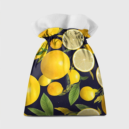 Подарочный мешок Лимонные дольки / 3D-принт – фото 2