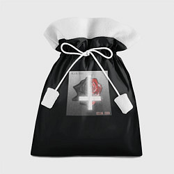Мешок для подарков Pyrokinesis - Black Roze x Red Roze, цвет: 3D-принт